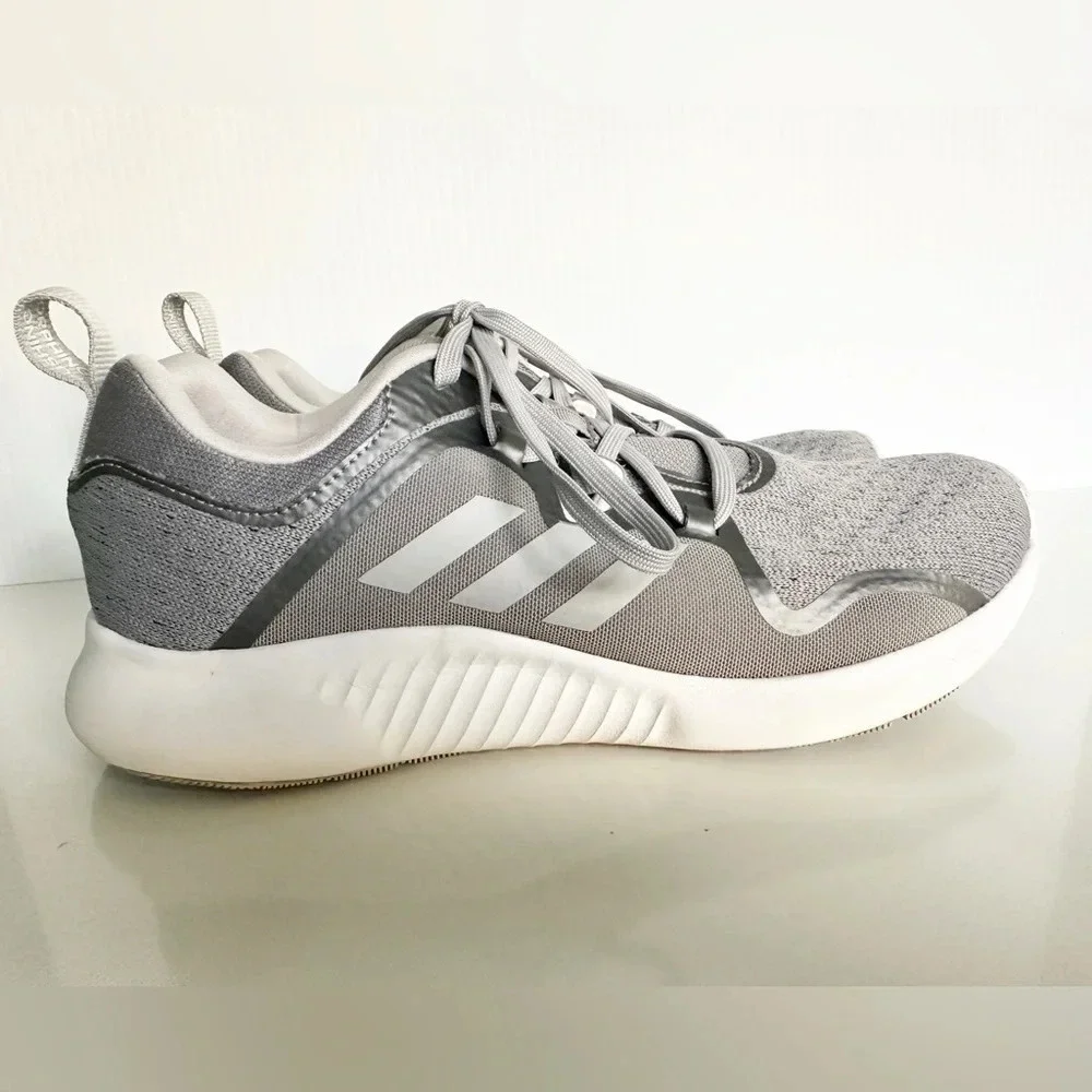 Adidas Women's Edgebounce Gray Shoes Size 8.5 Sneaker Athletic BB7565